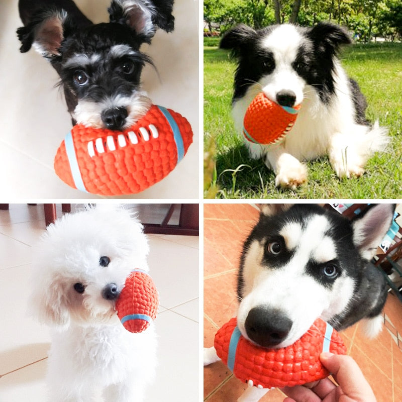 Brinquedo Bola Super Resistente para Pets com Costura Reforçada