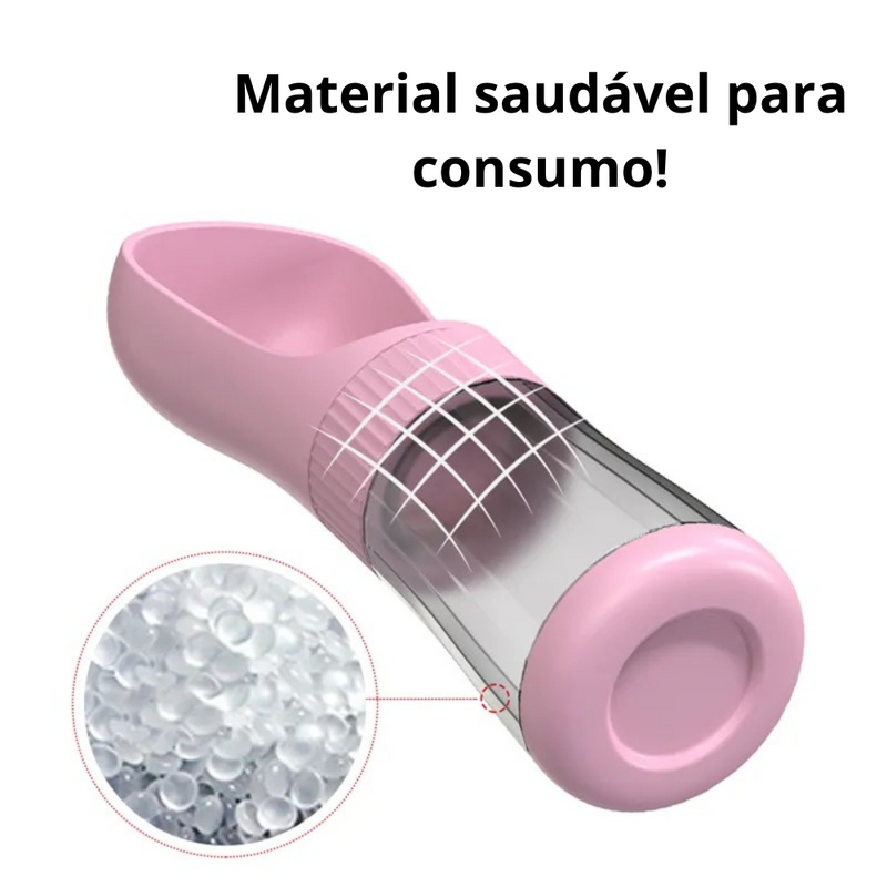 Alimentador Duplo Portátil para Pets