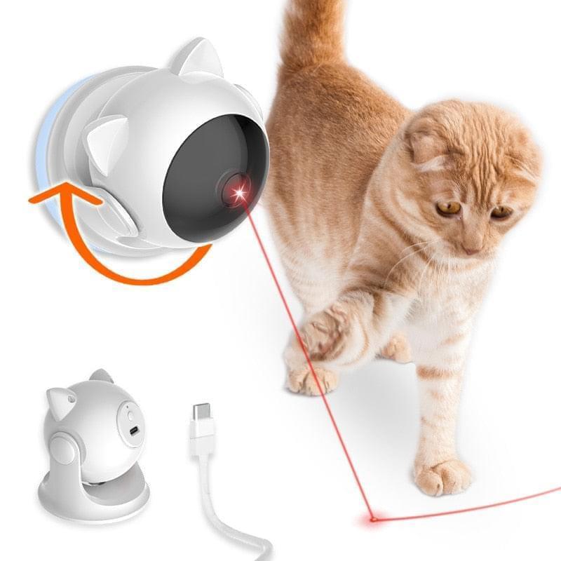 Brinquedo para Gatos Laser Automático com Carregamento USB