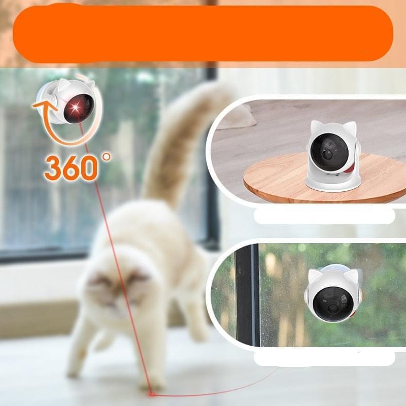 Brinquedo para Gatos Laser Automático com Carregamento USB