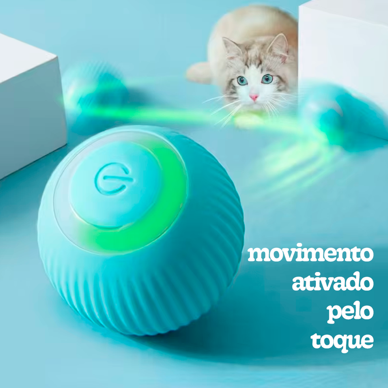 Brinquedo Bola Inteligente Elétrica para Gatos